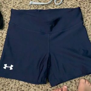 Navy blue bike shorts